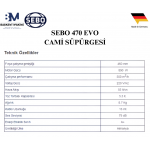 SEBO 470 EVOLUTION CAMİ SÜPÜRGESİ